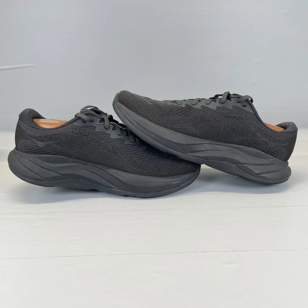 Hoka One One Rincon 4 Running Shoes Mens Size 11 D Black Mesh Athletic Sneakers